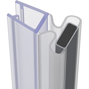 baliv Magnetdichtung, flach, hellgrau, für 4 mm Glasduschen.