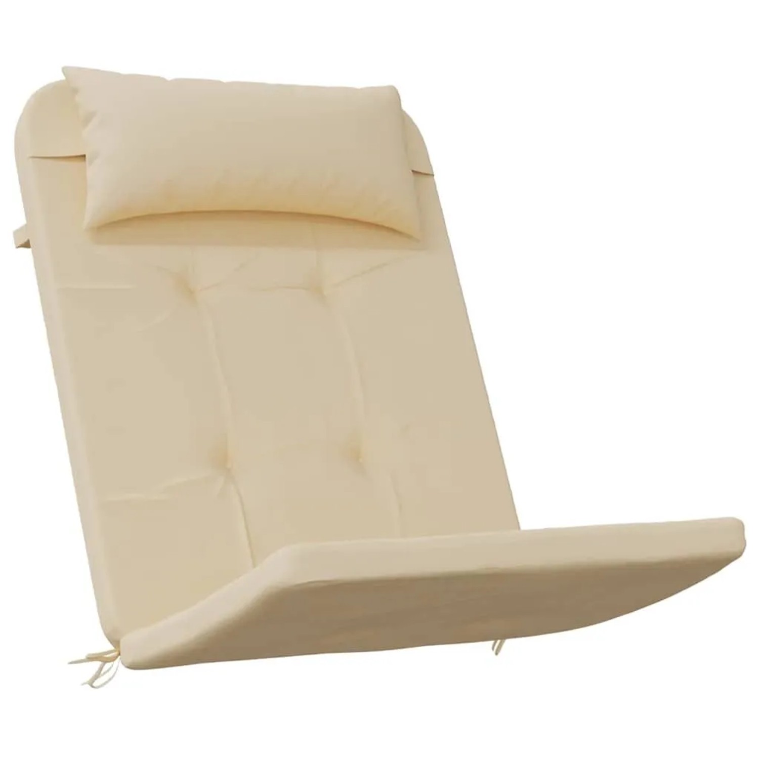 vidaXL Adirondack-Auflagen 2 Stk Beige Oxford-Gewebe 361833
