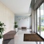 Primaflor Schmutzfangmatte Clean, braun, 60x180 cm im Eingangsbereich.