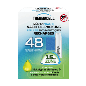 Thermacell Nachfüllpackung für Mückenabwehr, 48 Stunden Schutz für 15 m².