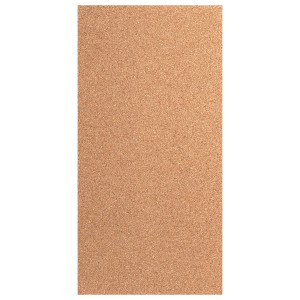 Rechteckige Korkplatte (1000x500x4mm) zur Wandgestaltung oder als Pinnwand.