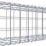 Gabiona Gabione-Anbaukorb Typ 2, 30x100x30 cm, Maschenweite 10x10 cm, galvanbeschichteter Drahtkorb.