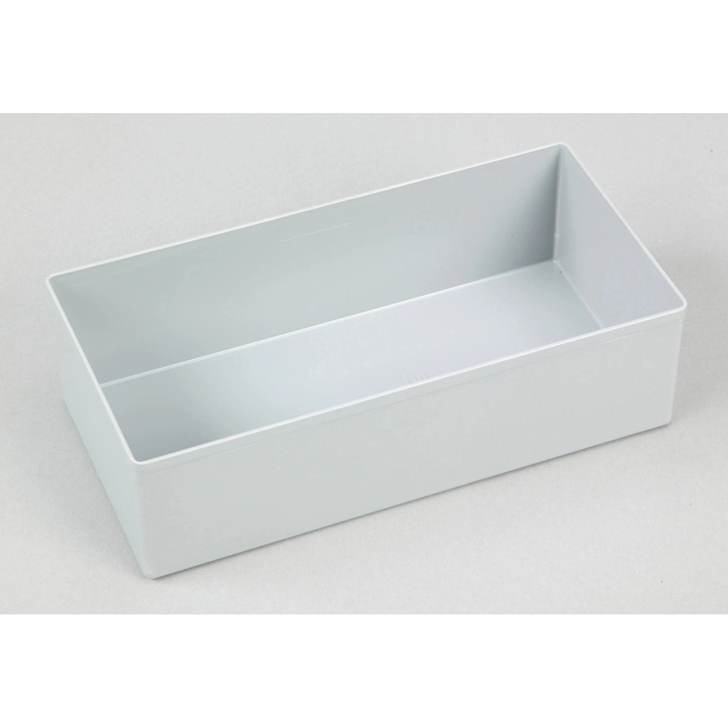 SparSet 5 x Sortimentskasten EuroPlus Insert HxBxT 6,3 x 10,8 x 21,6 cm Grau