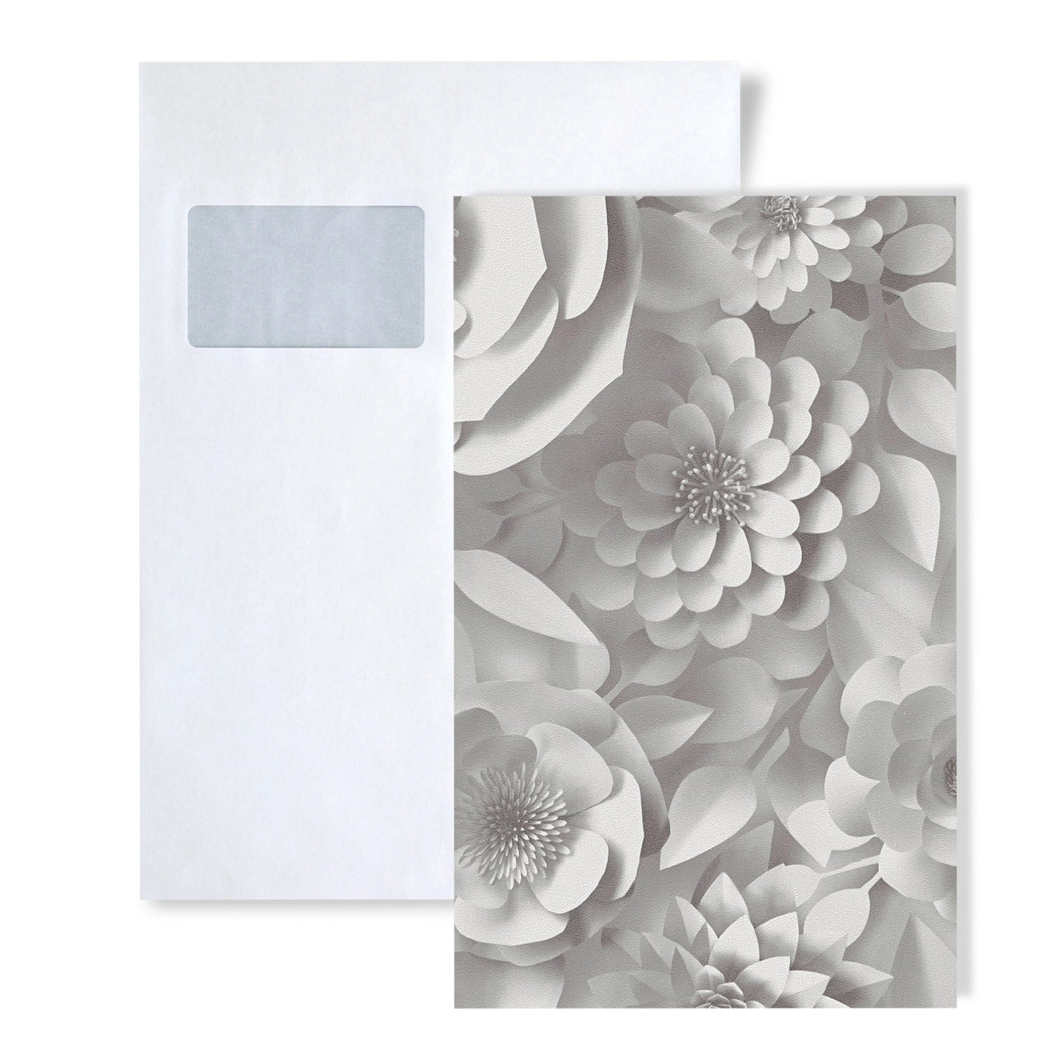 PROFHOME 1 MUSTERSTÜCK S-387181-GU DIN A4 MUSTER der Blumen Tapete günstig online kaufen