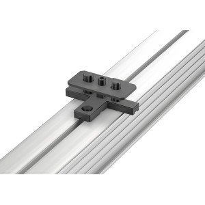 Universalclip Pro zur seitlichen Dielenbefestigung auf einer Unterkonstruktion.