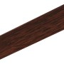 Arcansas Winkelprofil, gleichschenklig, 20x20x1000 mm, PVC, Holzoptik.
