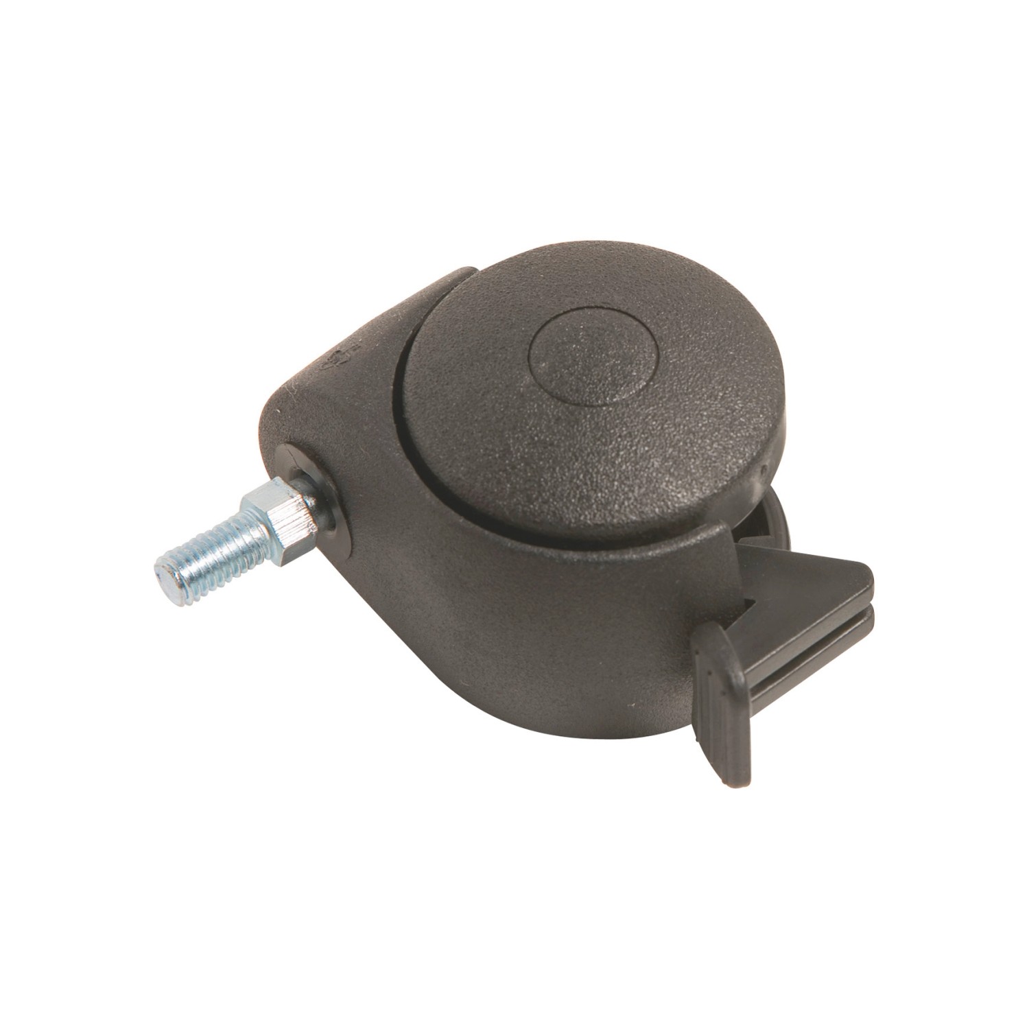 Doppelrolle mit Gewinde und Feststeller Ø 50 mm 30 kg