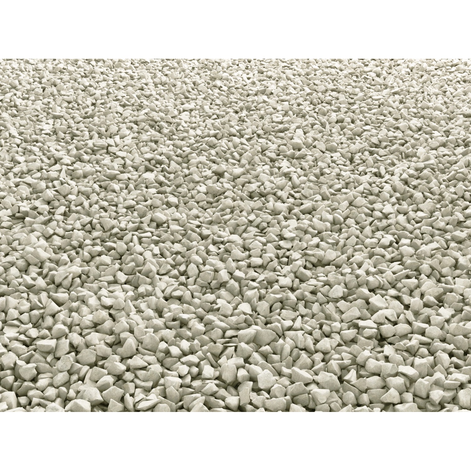 Ziersplitt Yellow Sun, hellbeige Kalkstein, 8-16 mm, für Gartenwege und Steingärten.