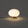 QAZQA Design Tischleuchte Messing mit Opalglas Mochi_9