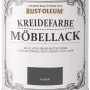Dose Rust-Oleum Kreidefarbe Möbellack Graphit Matt, ideal für Vintage-Look.