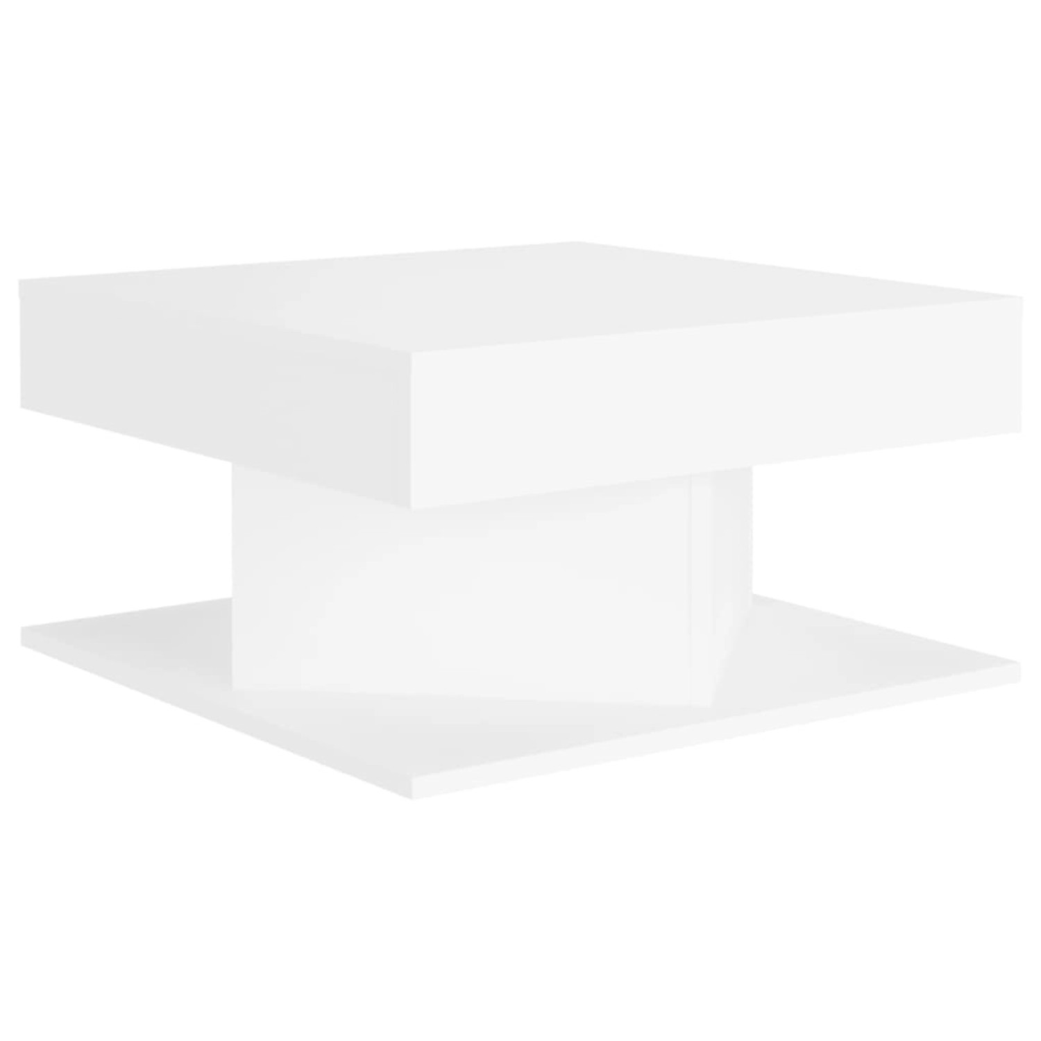 vidaXL Couchtisch Weiß 57x57x30 cm Holzwerkstoff 808368 günstig online kaufen