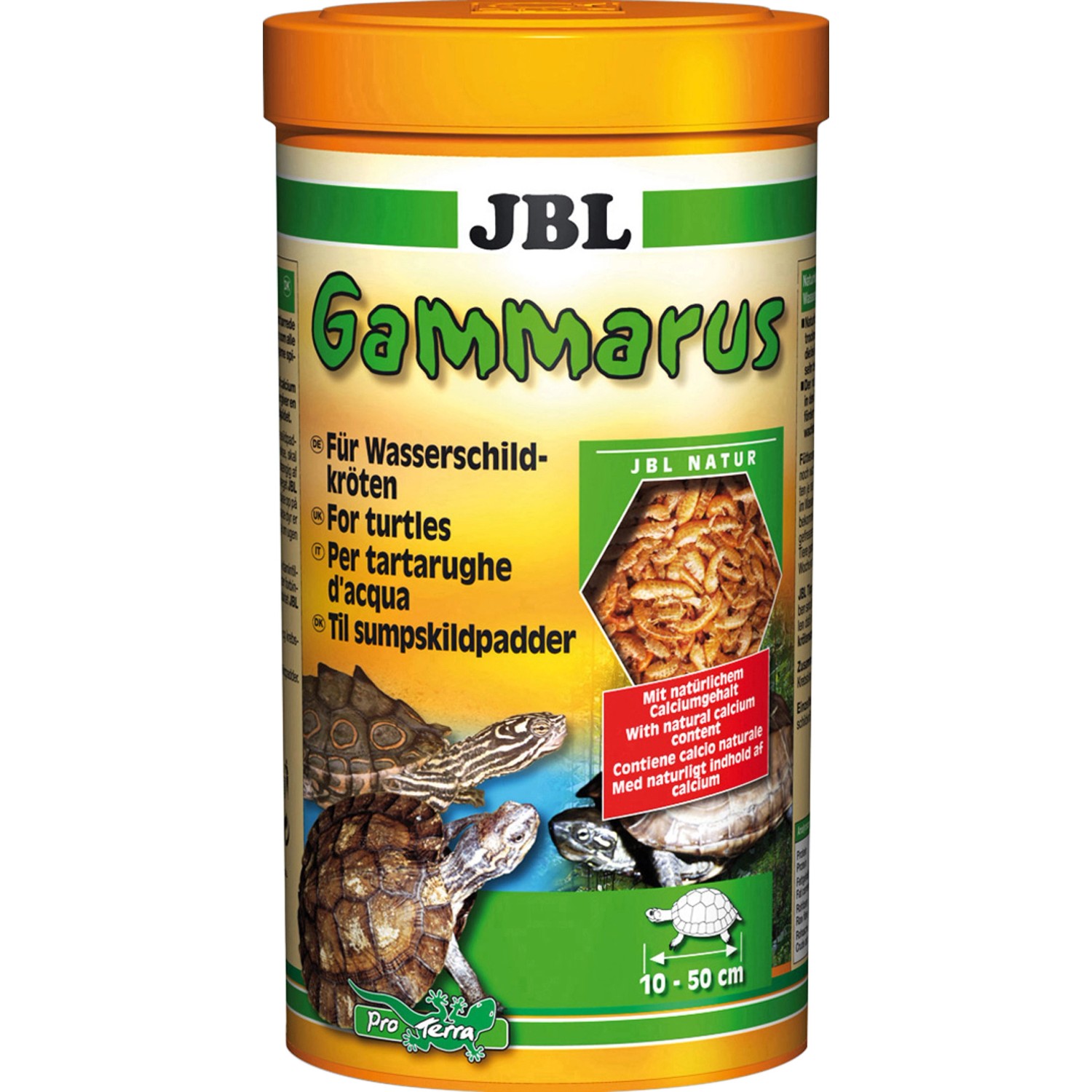 JBL Zusatzfutter für Schildkröten Gammarus 1 l