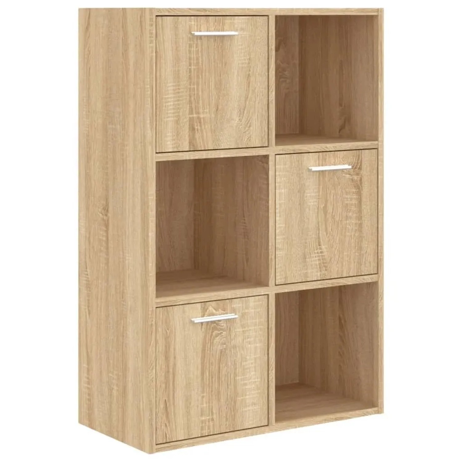 vidaXL Lagerschrank Sonoma-Eiche 60x29,5x90 cm Holzwerkstoff 801137