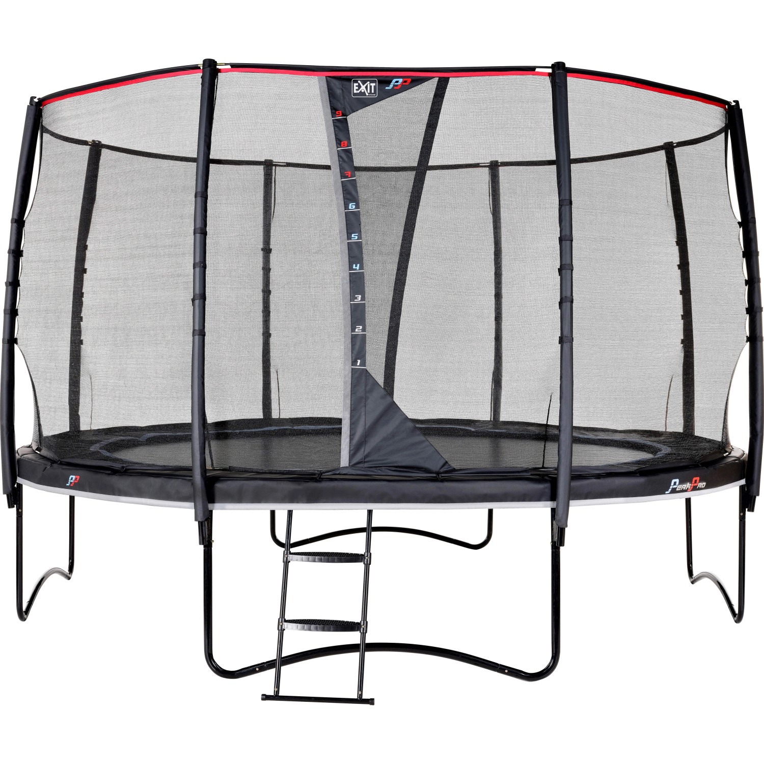 EXIT PeakPro Trampolin Ø 427 cm Schwarz