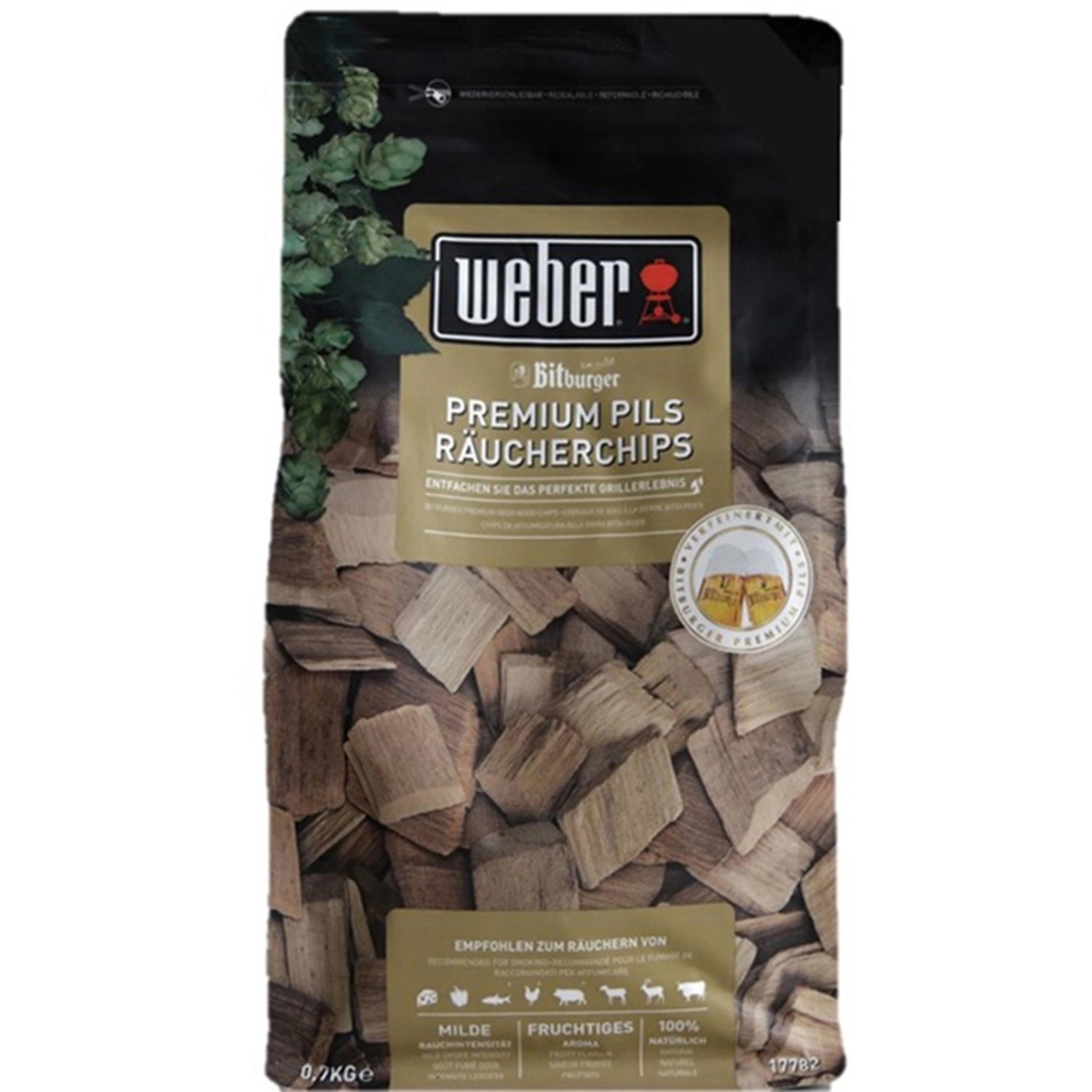 Weber Räucherchips Bitburger Premium Pils günstig online kaufen