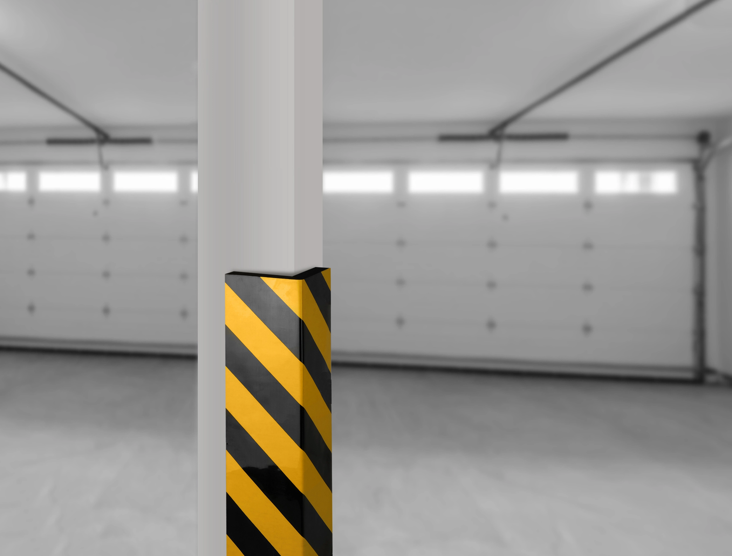 Apa Garagen-Wandschutz 50 cm x 25 cm x 2,5 cm Schwarz-Gelb kaufen