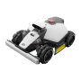 Weißer Mammotion Mähroboter Luba Mini 2 AWD für Rasenflächen bis 1.000 m².