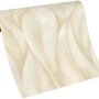 Erismann Vliestapete mit Blattmuster in Creme, Guido Maria Kretschmer Fashion for Walls.