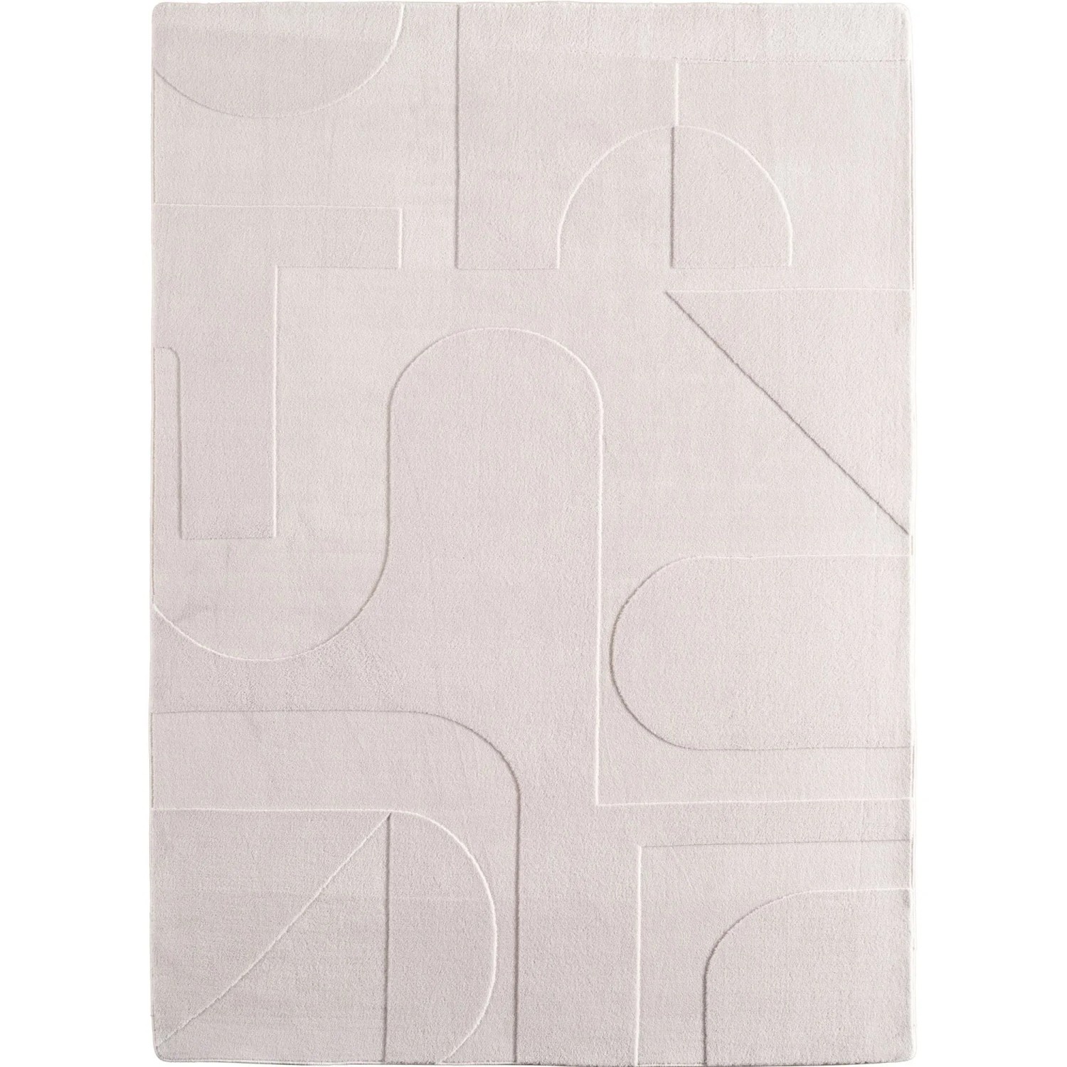 Ayyildiz Kurzflorteppich Pompei 1614 Creme 120 cm x 170 cm