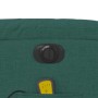 vidaXL Massagesessel Elektrisch Dunkelgrün Stoff 3204818_12