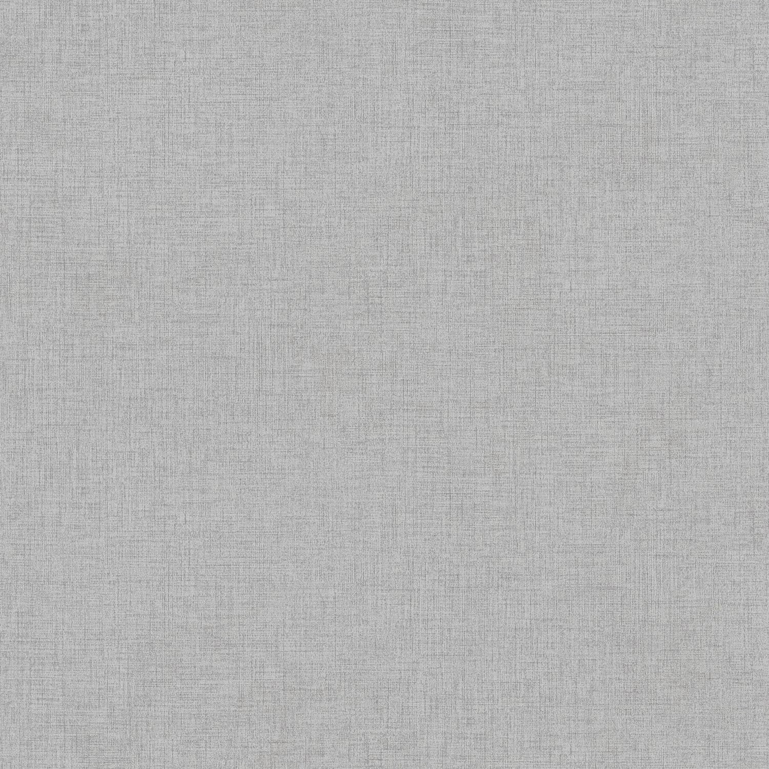 Graue, matte Uni-Tapete von PROFHOME mit leichter Struktur. Dekorative Vliestapete für Wohnräume.