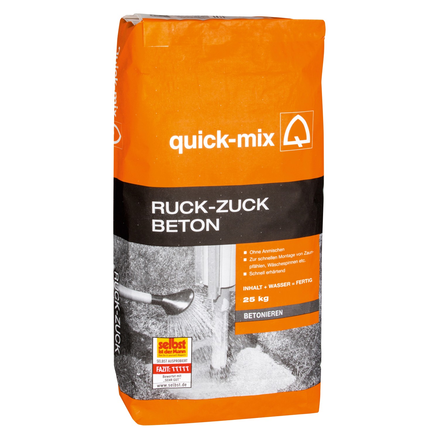 Quick-Mix Mörtel Ruck-Zuck Beton 25 kg