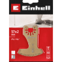 Einhell HM-Segmentmesser 57mm für Multitool, zum präzisen Trennen von Fliesenfugen.