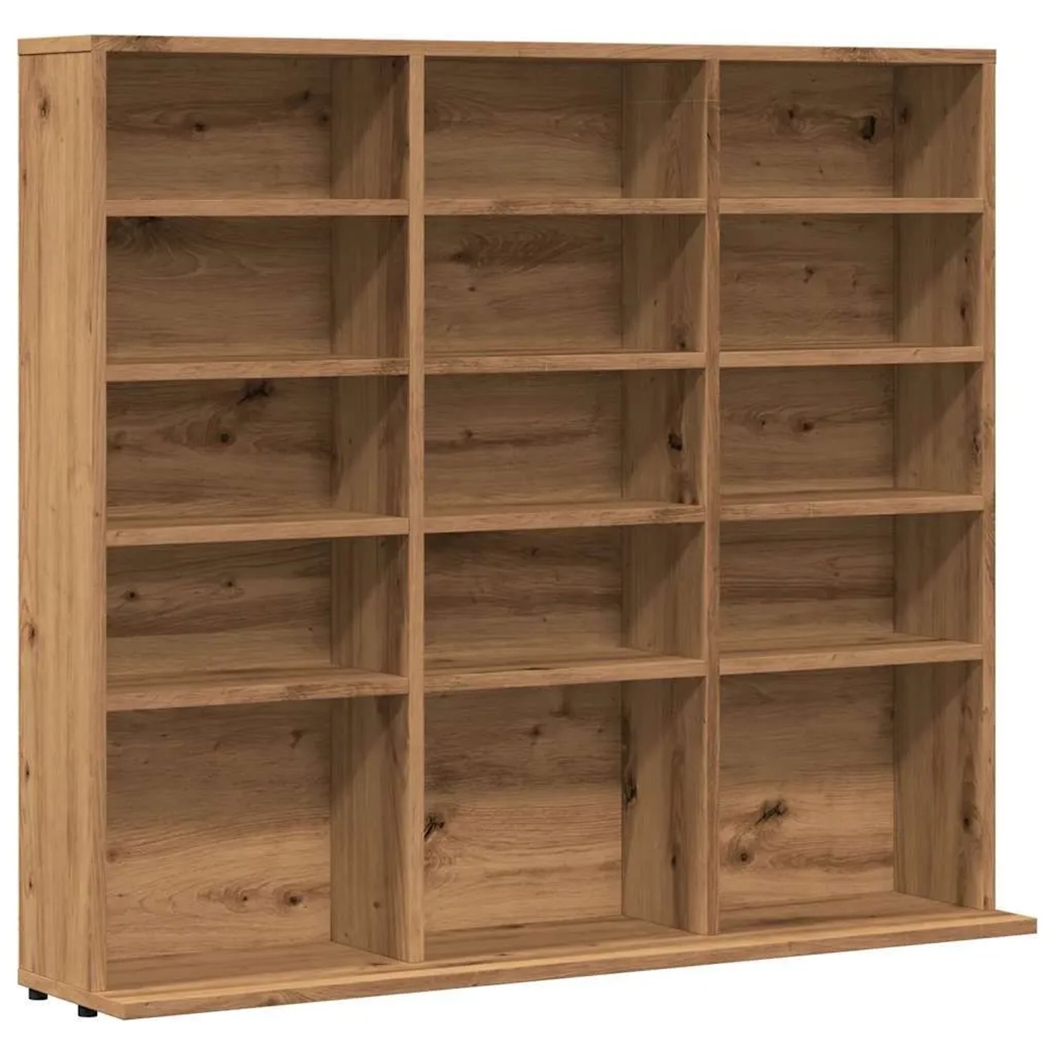 vidaXL CD-Regal Artisan-Eiche 100x23x89,5 cm Holzwerkstoff 856001