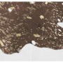 MeGusta Flachflor Teppich Animal Braun-Gold, Lederfell-Optik, ca. 200x260cm