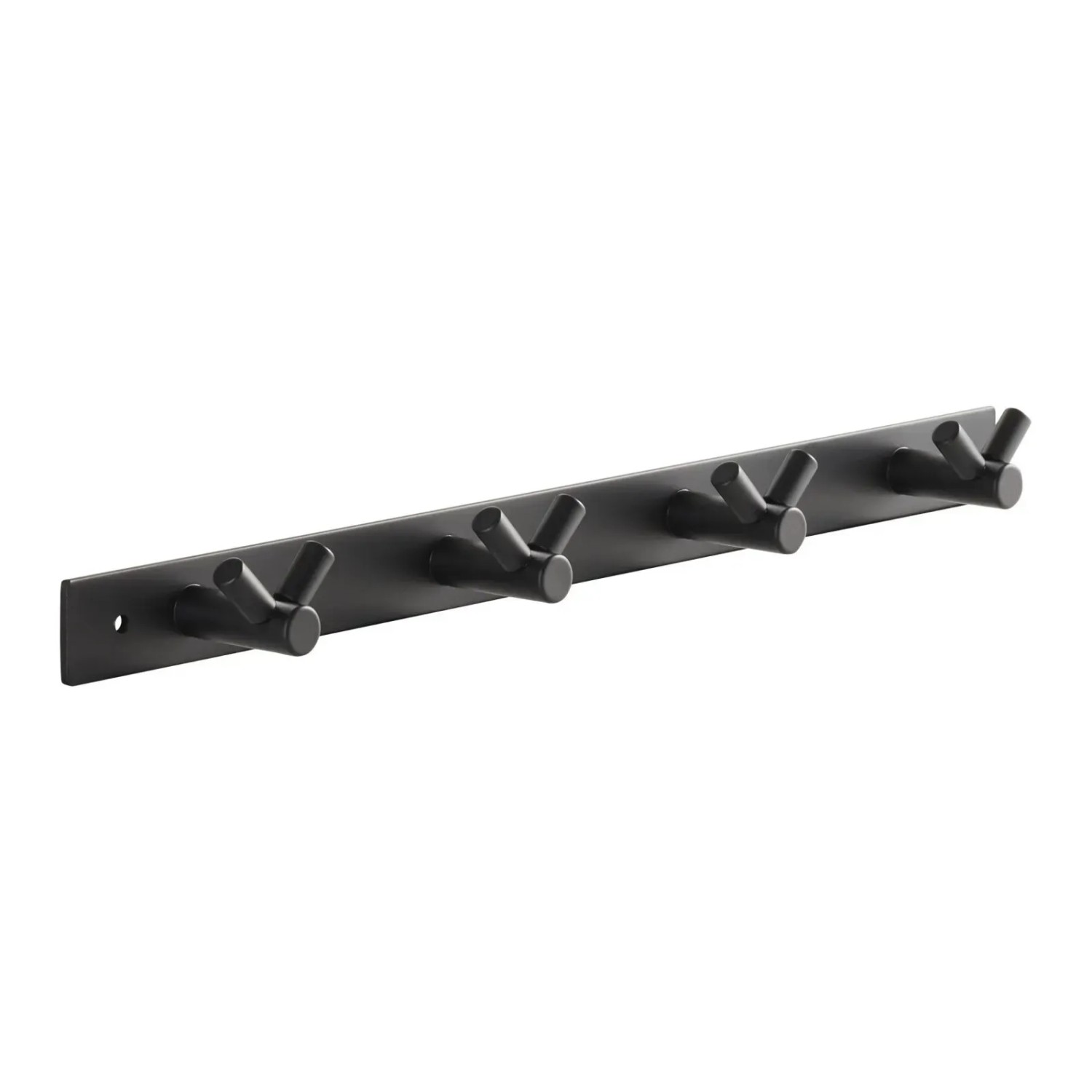 SOTECH Blackline CORA V Hakenleiste 345 mm mit 4 Haken Schwarz Pulverbeschichtet