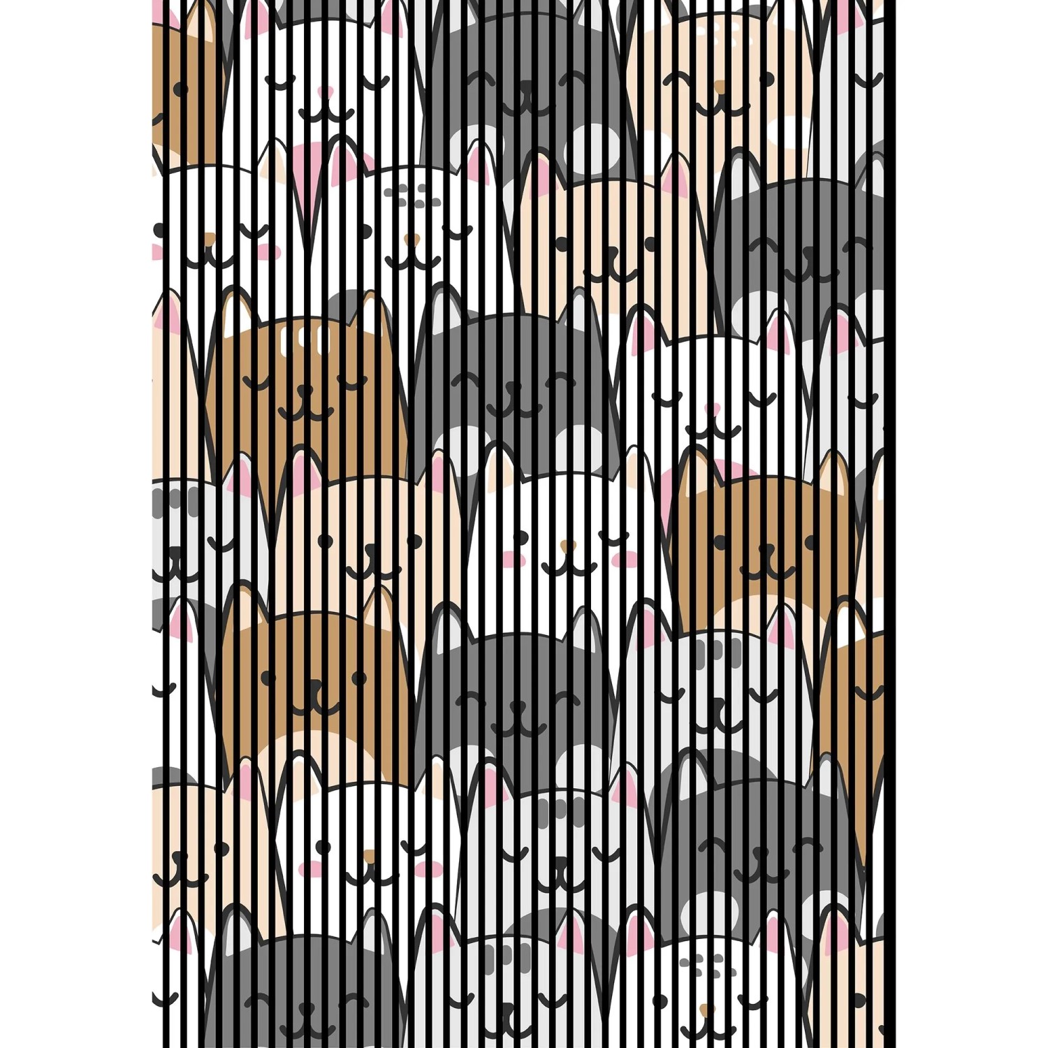 FN Acustico Akustikplatte Kitty 1 PET u. MDF Foliert 1.693 x 19 x 2.400 mm