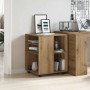 vidaXL Rollschrank Artisan-Eiche 60x53x72 cm Holzwerkstoff 856659_3