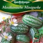 Samenpackung Quedlinburger Mexikanische Minigurke mit kleinen, grün-weiß gestreiften Früchten.
