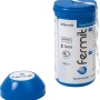 Fermit Gewindedichtfaden PTFE 150m im blauen Spender mit Abdeckung.
