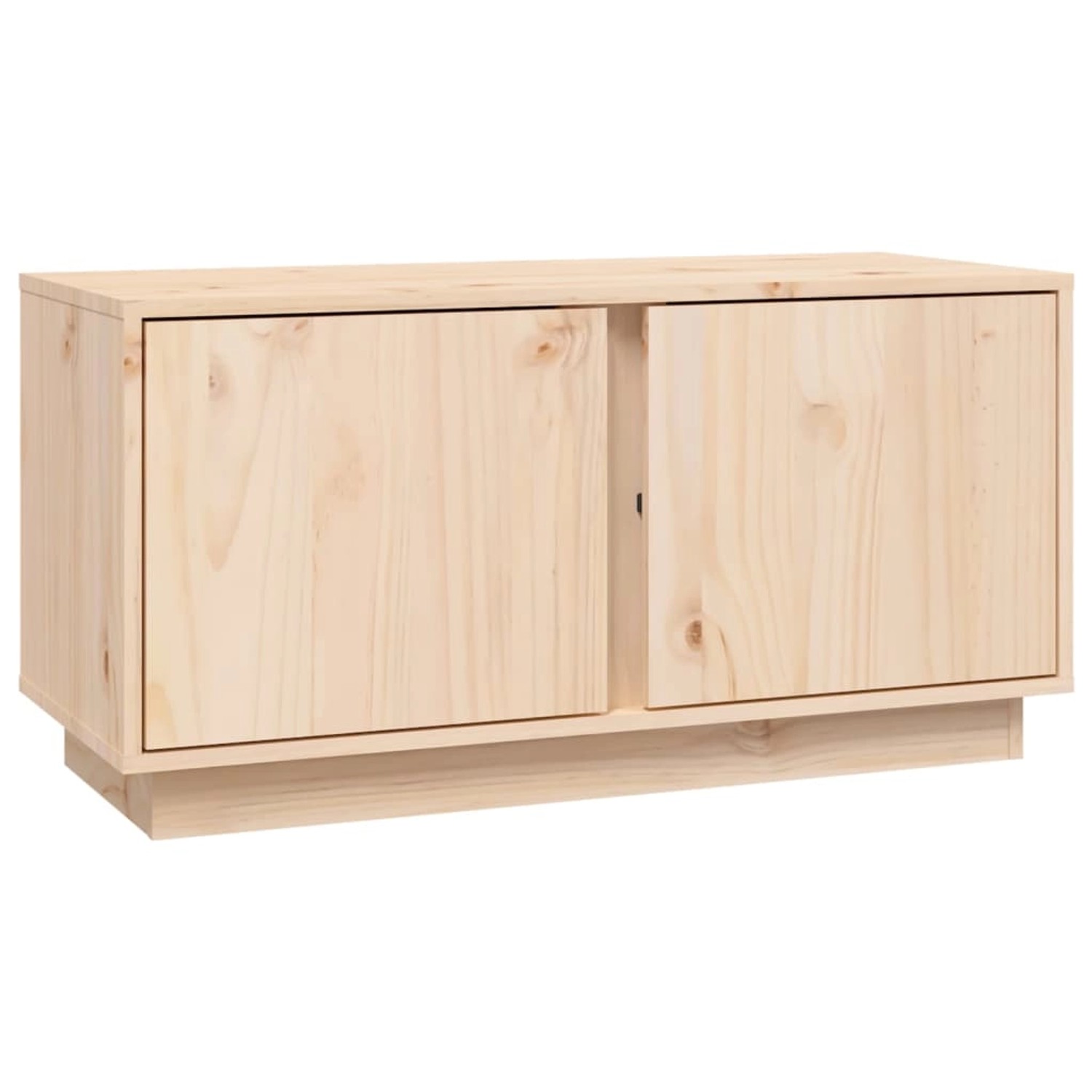 vidaXL TV-Schrank 80x35x40,5 cm Massivholz Kiefer 814469