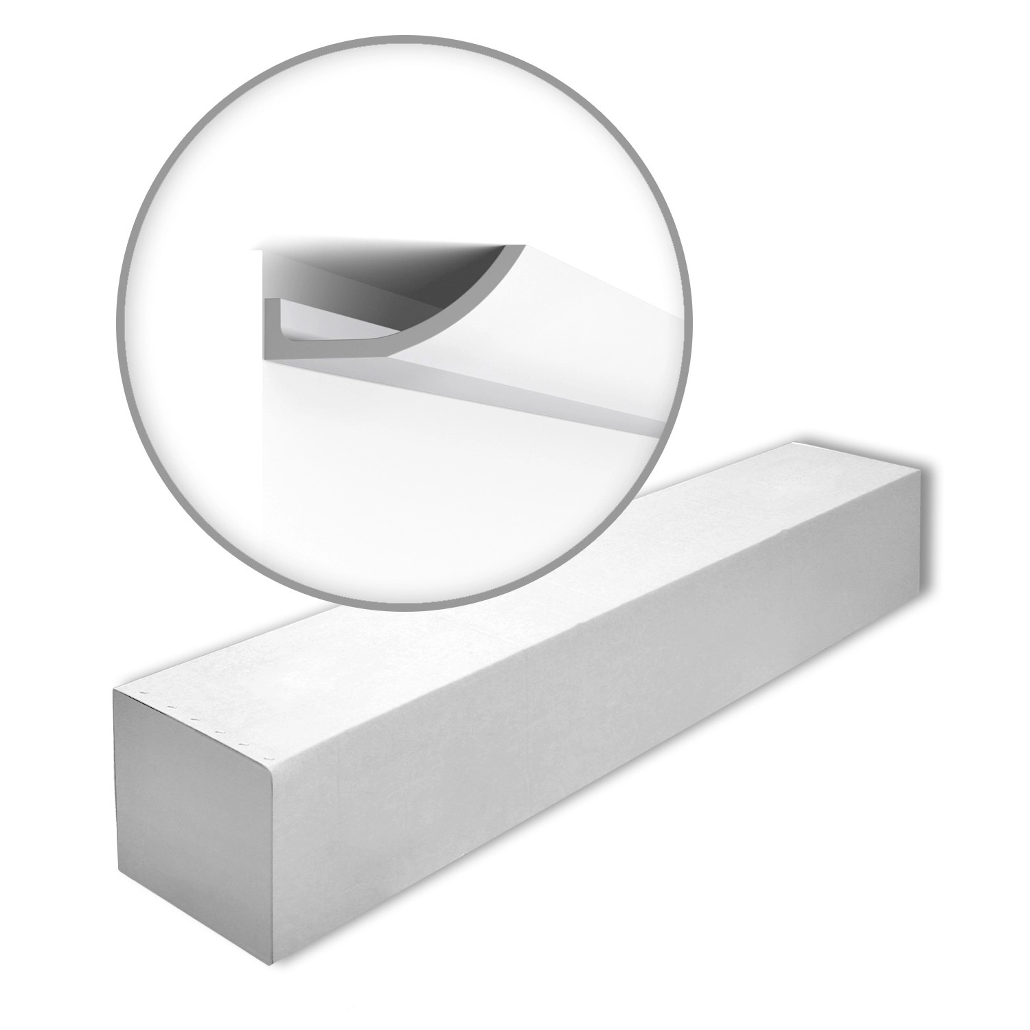 NOEL & MARQUET NMC WT4-Box WALLSTYL Eckleisten 1 Karton Set mit 4 Stuckleis günstig online kaufen