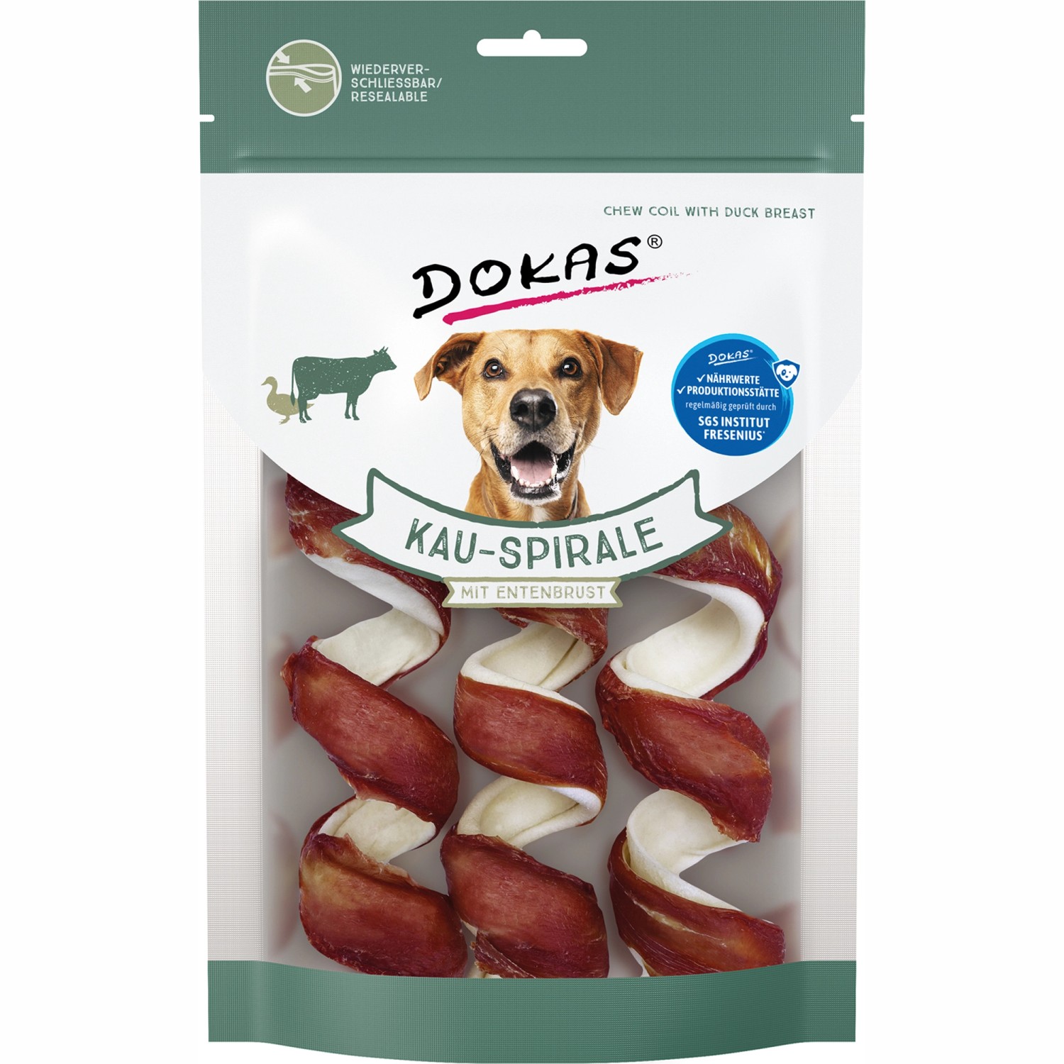 Dokas Kauspirale Entenbrust 110 g