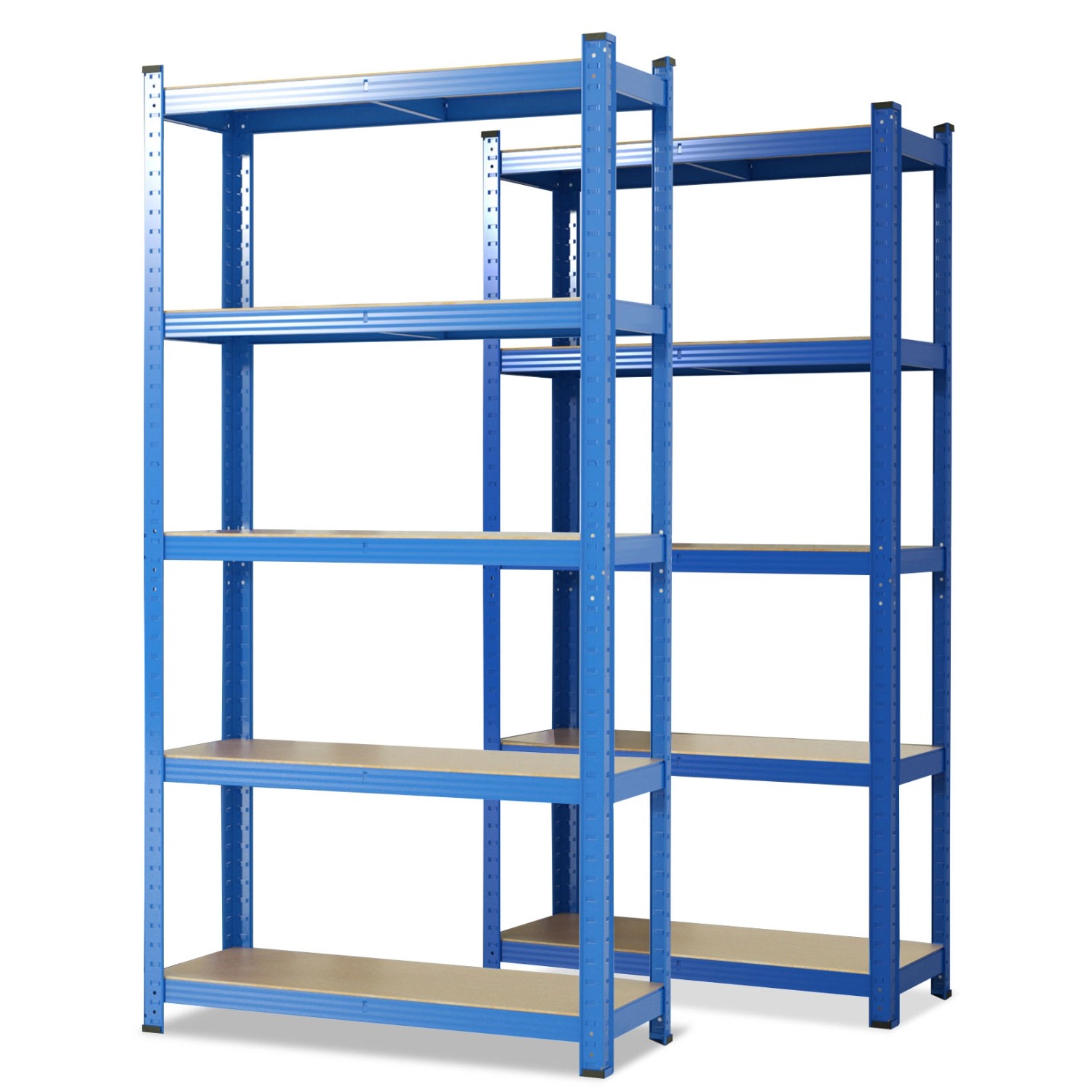 KARAT Schwerlastregal Odin 2er Set Traglast bis 875 kg Blau 200 x 120 x 60 günstig online kaufen