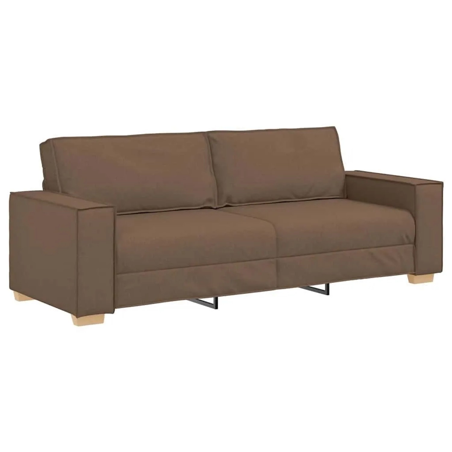 vidaXL 3-Sitzer-Sofa Braun 180 cm Stoff 4104994 günstig online kaufen