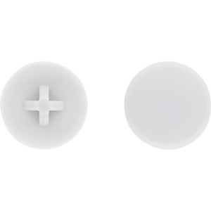 LUX Abdeckkappen TX25, hellgrau, aus Kunststoff, für Spanplattenschrauben und Universalschrauben, 30 Stück