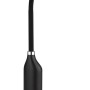 Schwarze LED-Tischleuchte Fruggy mit Flexarm, Touchdimmer und Memoryfunktion.