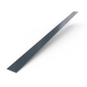 Smart Abdeckprofil, 200 cm lang, anthrazitgrau, für Mauerabdeckungen und Wetterschutz.