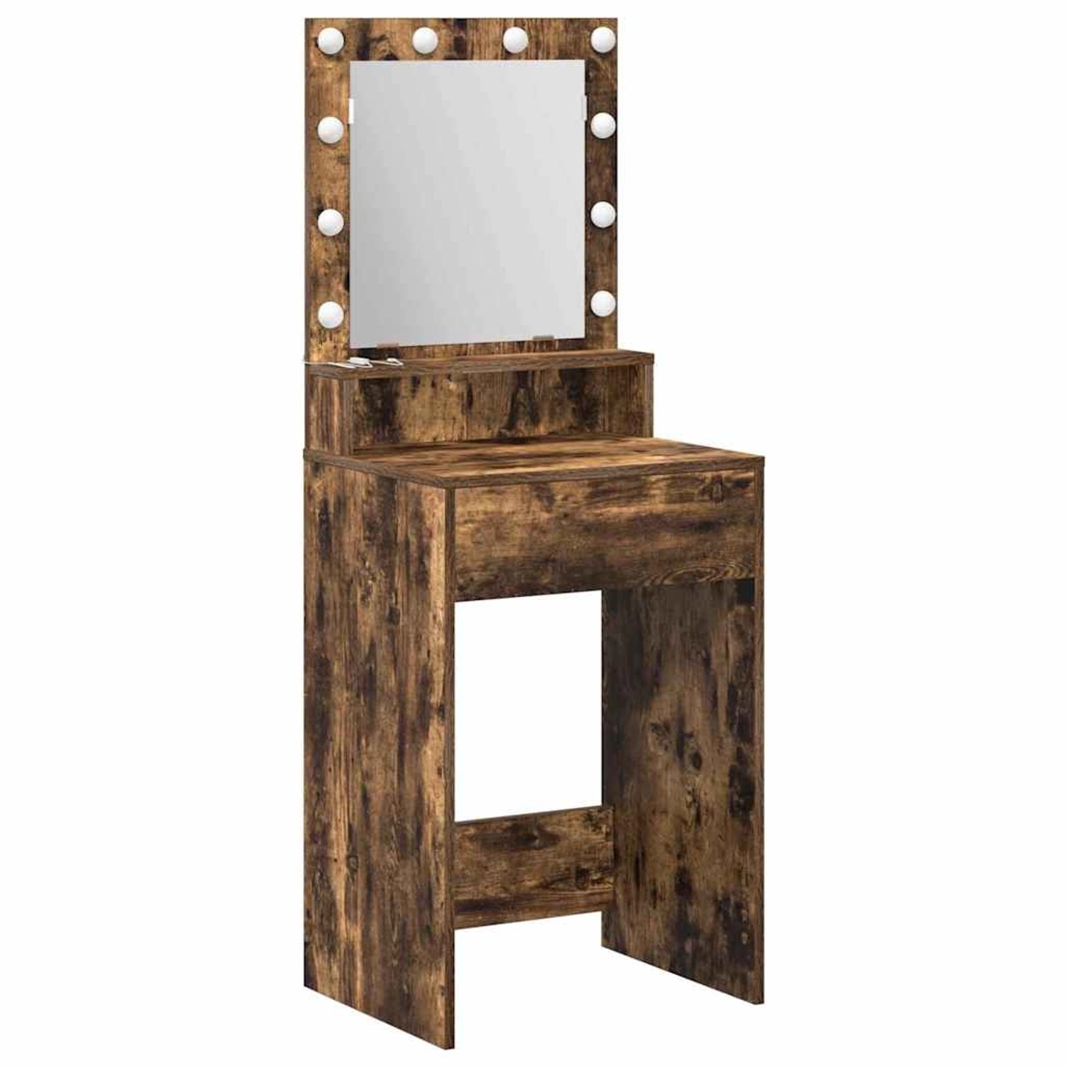 vidaXL Schminktisch Geräucherte Eiche 50 x 41 x 135 cm Holzwerkstoff 865122 günstig online kaufen