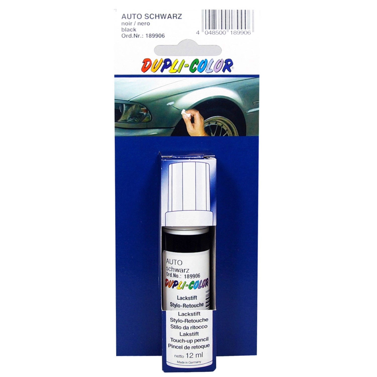 Dupli-Color Auto Schwarz Lackstift 12 ml