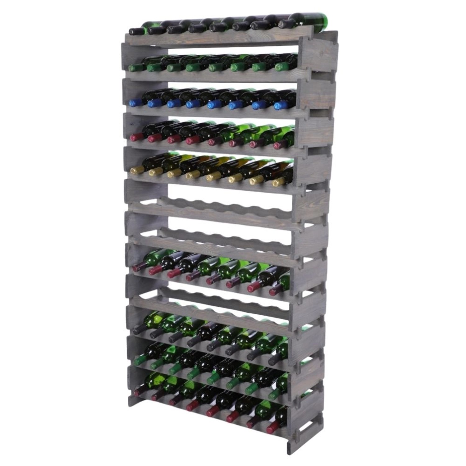 PROREGAL Weinregal VINOTECA FLEX PRO HxBxT 163x84x28cm 96 Flaschen Auf 12 E günstig online kaufen