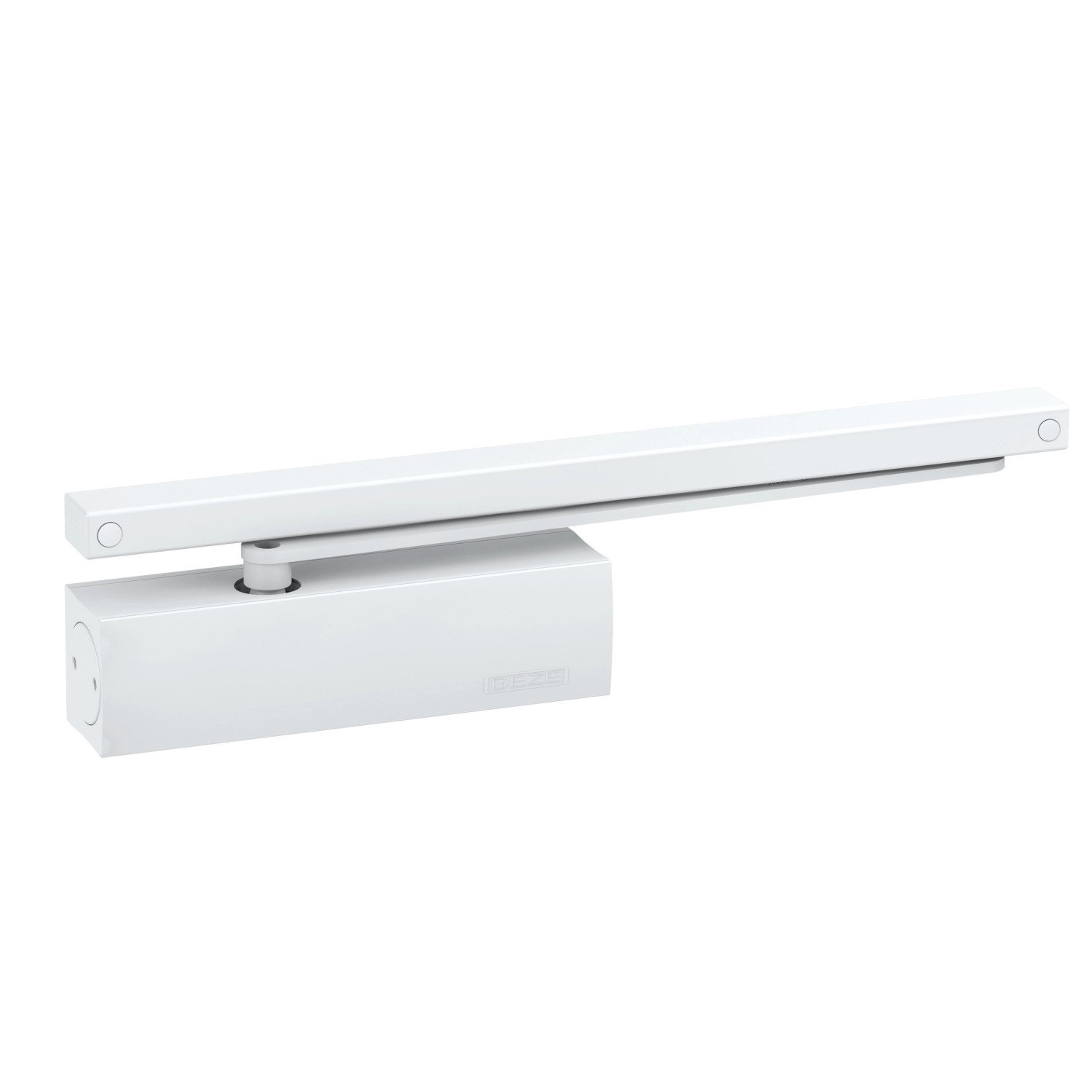 Thumbnail - Geze - Türschließer - TS 5000 - Weiß - mit Gleitschiene - 1420-0101