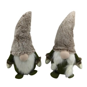 Boltze Deko-Figuren Waldolin, 2 Wichtel mit Fellmütze, sortiert.