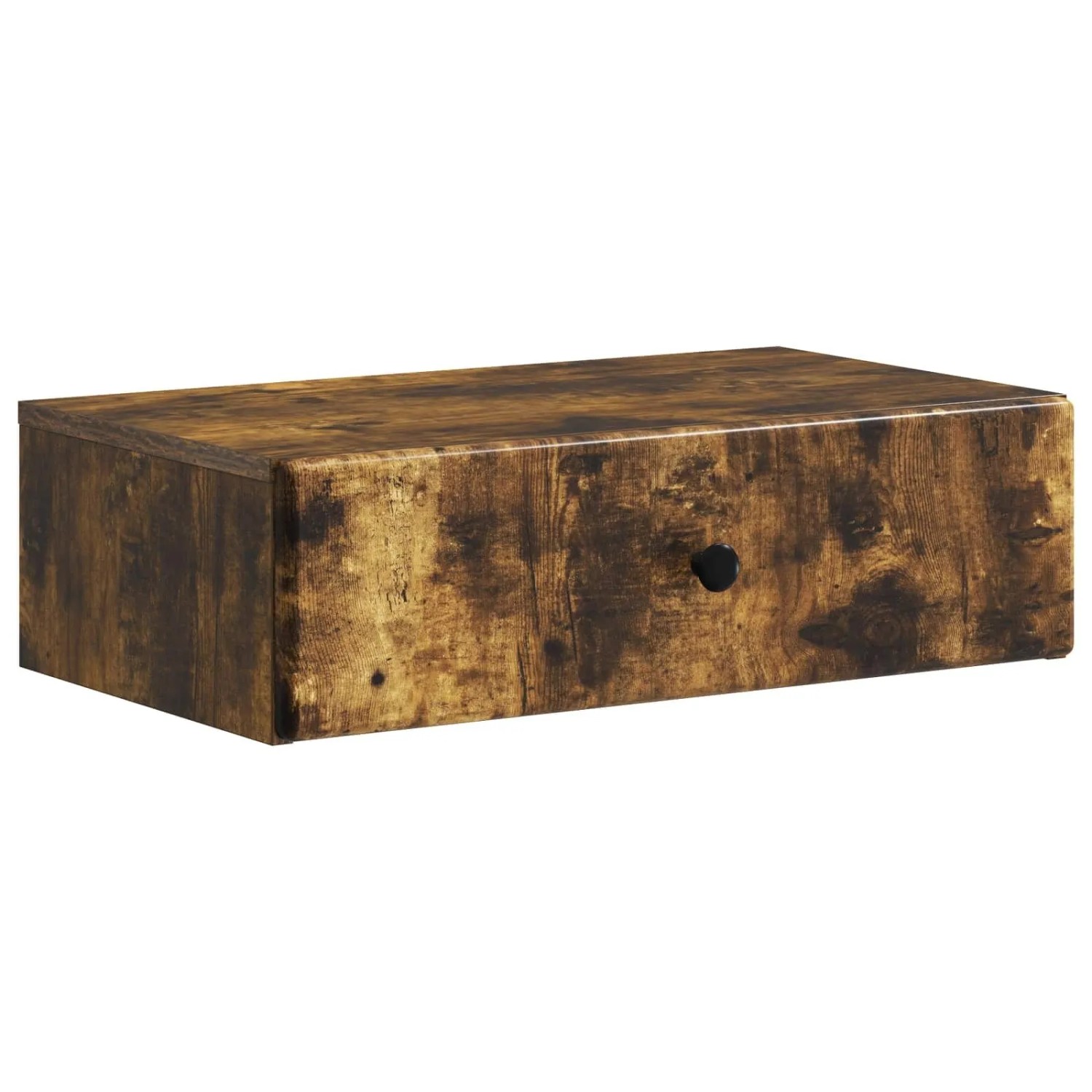 vidaXL Wandmontierter Beistelltisch Geräucherte Eiche Holzwerkstoff 899170