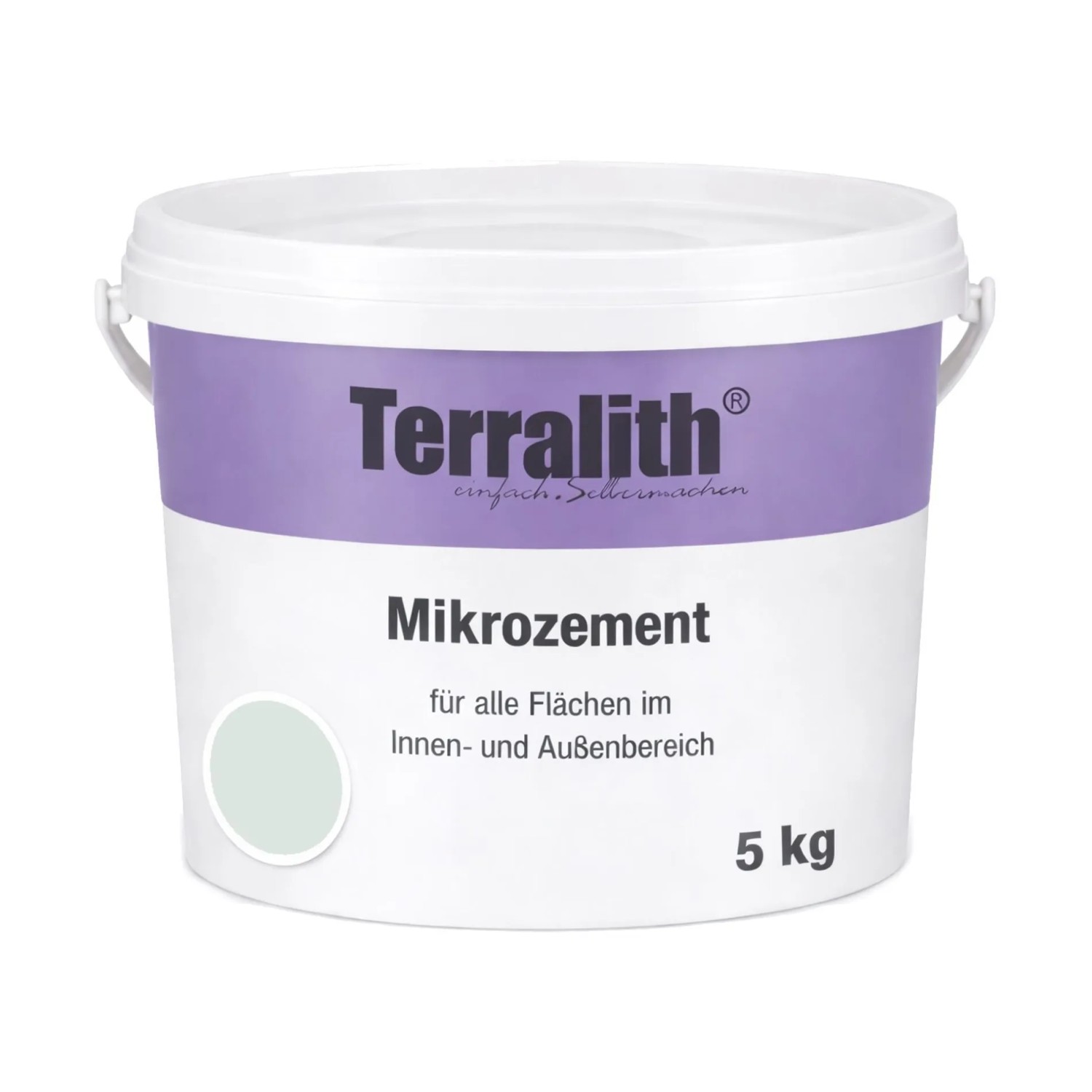 Terralith Mikrozement Fix & Fertig LFW0091 5kg Fein 3,5qm Grün 10243