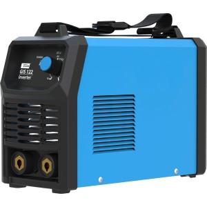 Güde Inverter Schweißgerät GIS 122 in Blau und Schwarz. Kompaktes Schweißgerät für Heimwerker.